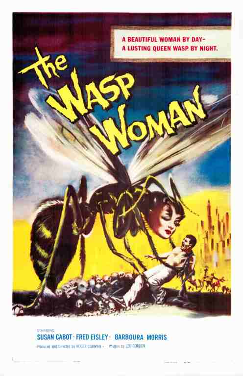 WASP WOMAN, 1959, REPRINT, Susan Cabot